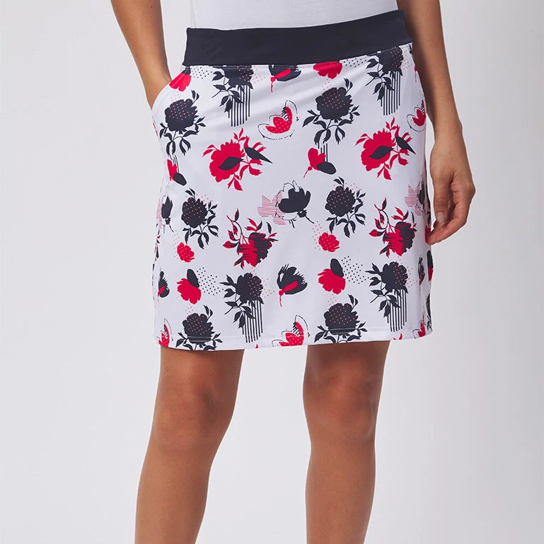 Green Lamb Miranda Jersey Printed Skort Floral - Image 4