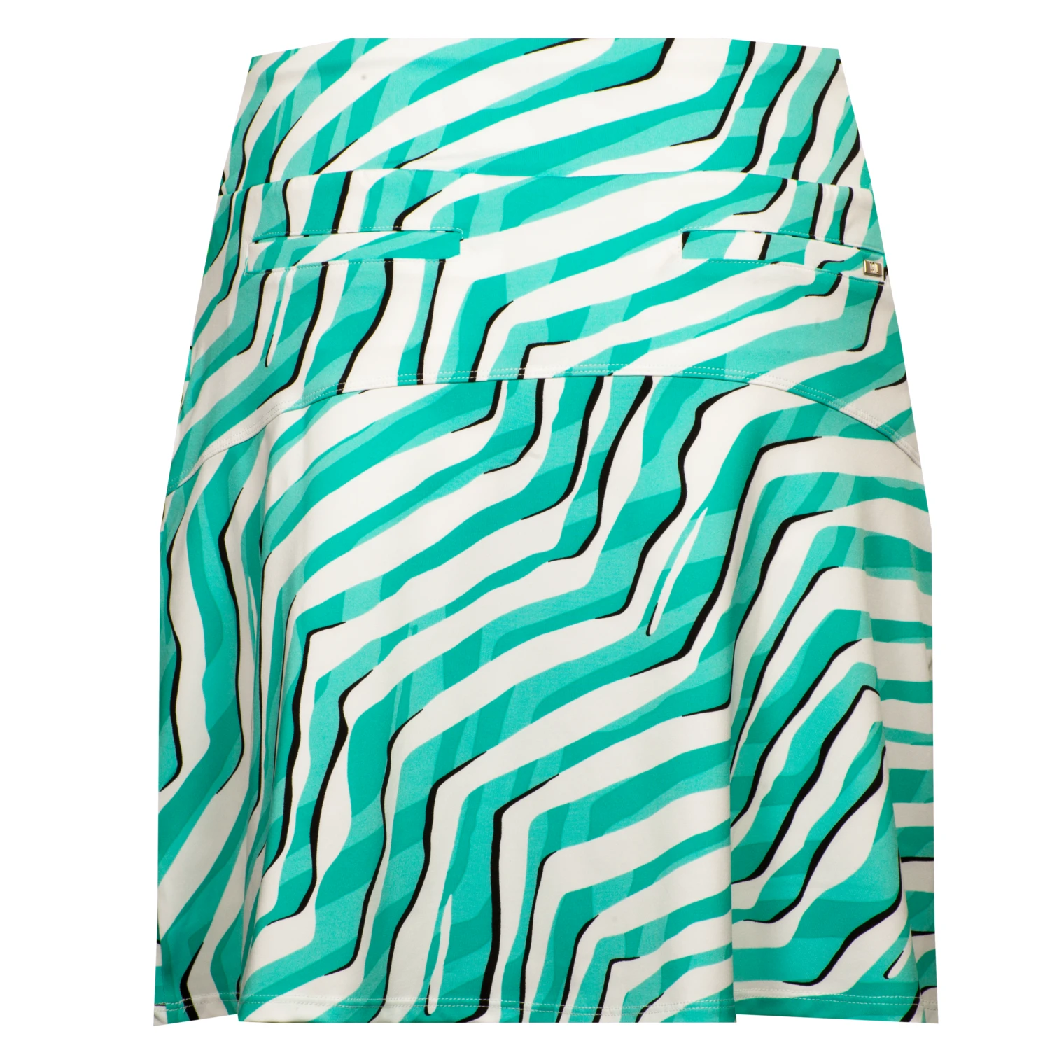 Tail Dani Flounce Ladies Golf Skort Zebra Twist 46CM - Image 2