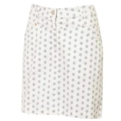 Green Lamb Miriam Mini Sport Printed Skort White/Navy 47 CM