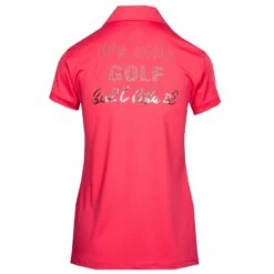 Girls Golf I LIKE IT Ladies Golf Polo Shirt Pink