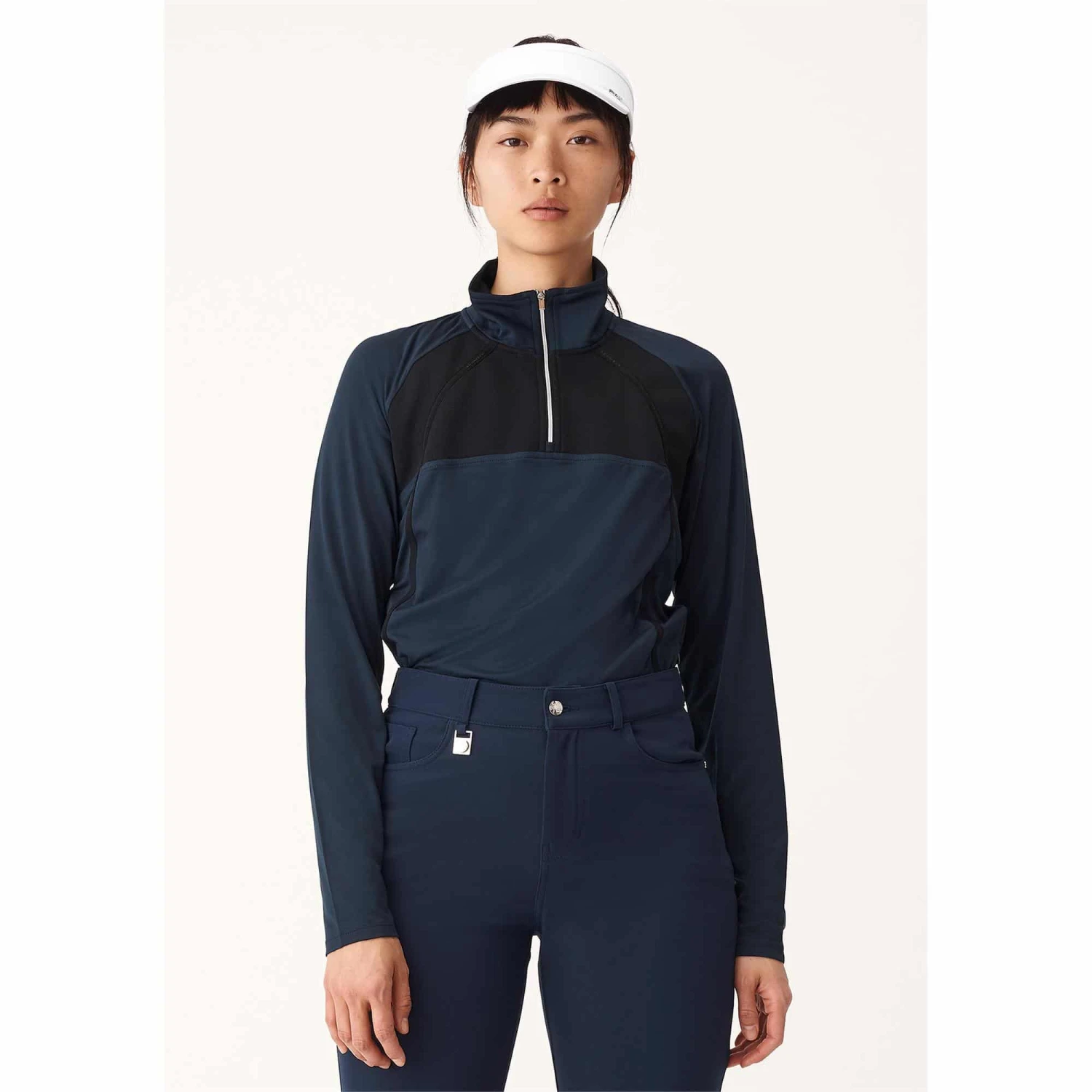 Rohnisch Brooke Top Thermal Mid Layer Navy - Image 2