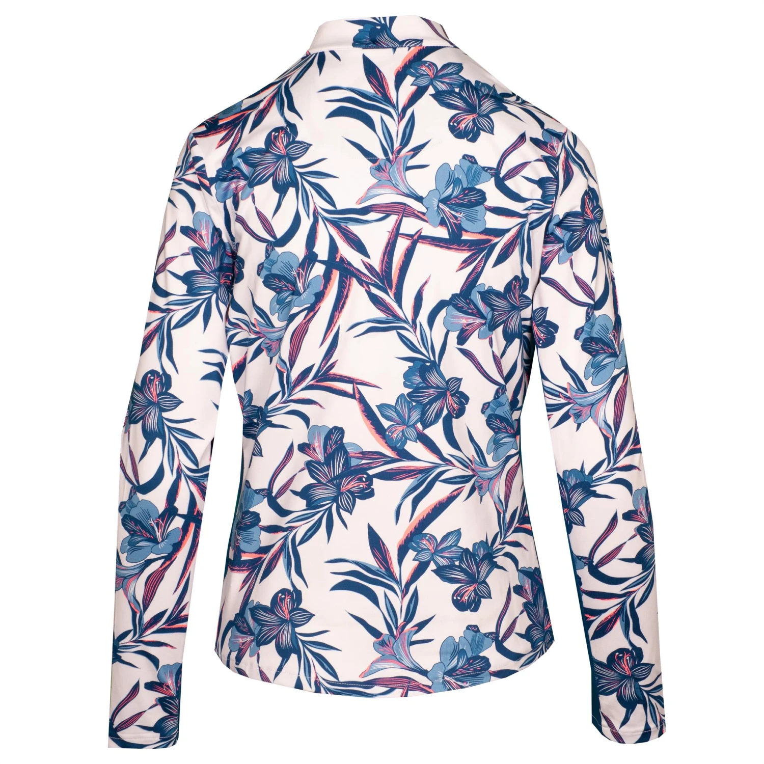 Tail Mimi Long Sleeve Ladies Golf Polo Iris Isle - Image 2