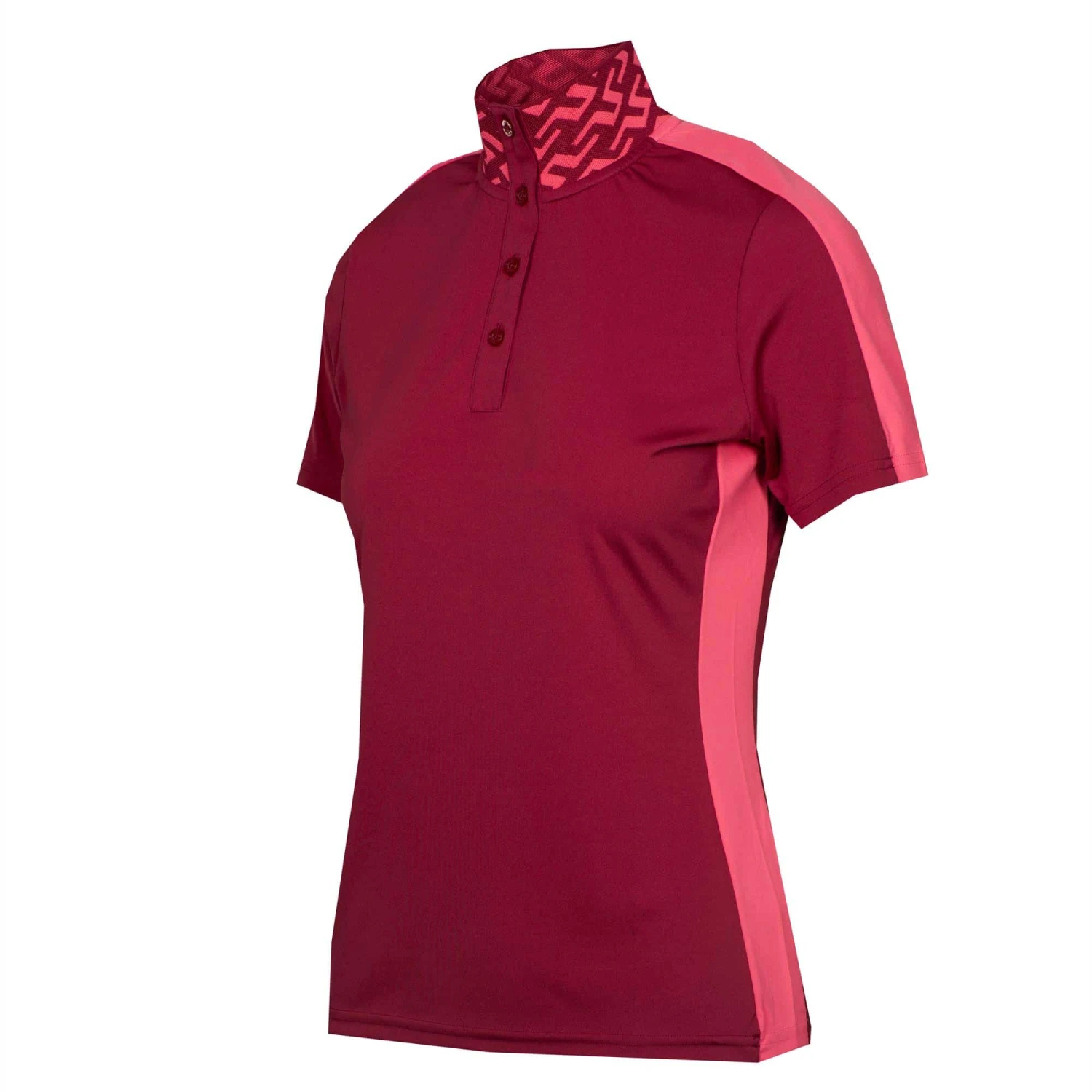 J.Lindeberg J Lindeberg Pip Ladies Golf Polo Shirt Anemone - Image 2