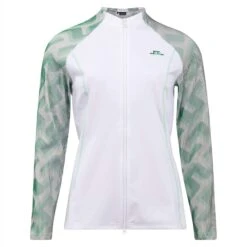 J.Lindeberg J Lindeberg June 3D Sleeve Ladies Golf Mid Layer White