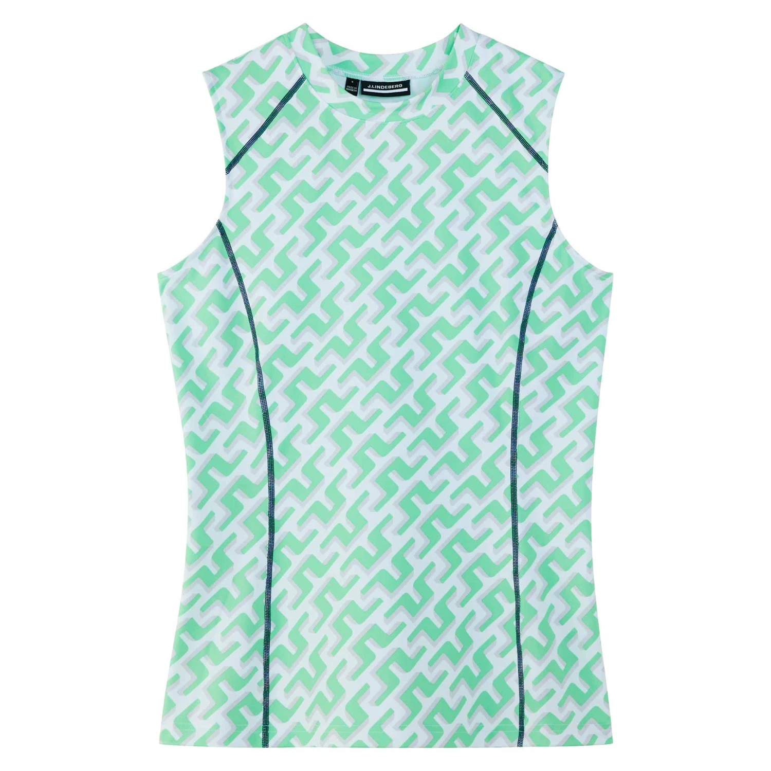 J.Lindeberg J Lindeberg Mona Sleeveless Ladies Golf Top Spring Bud 3D Bridge