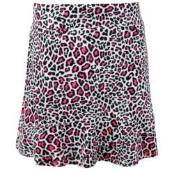 Tail Kiana Ladies Golf Skort Cheetah Trails