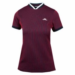 J.Lindeberg J Lindeberg Parvin Ladies Top Barbados Cherry