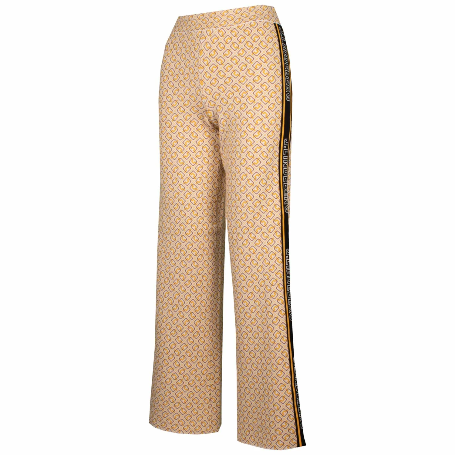 J.Lindeberg J Lindeberg Wanda Ladies Knitted Pant White JL Monogram - Image 3