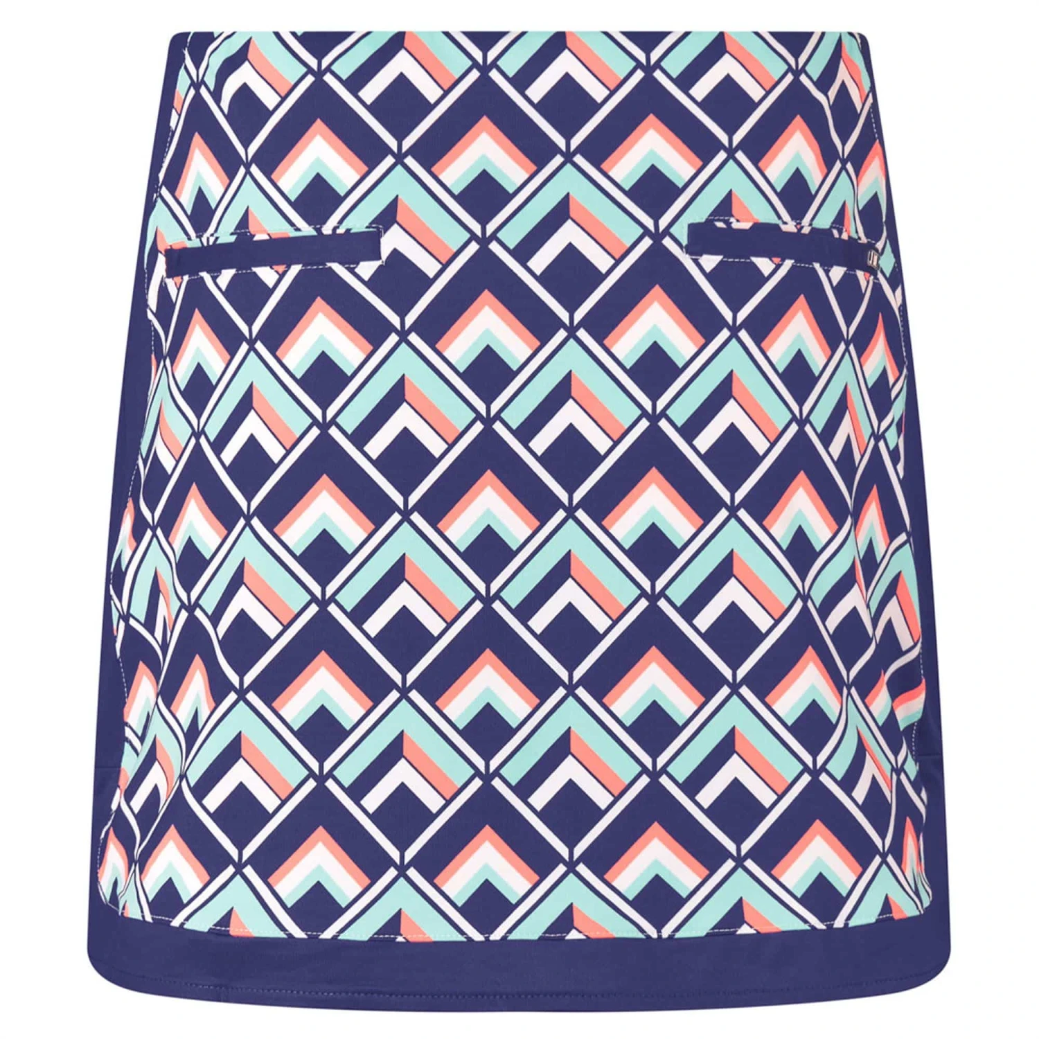 Tail Santi Pull On Ladies Golf Skort Gem Geo - Image 2
