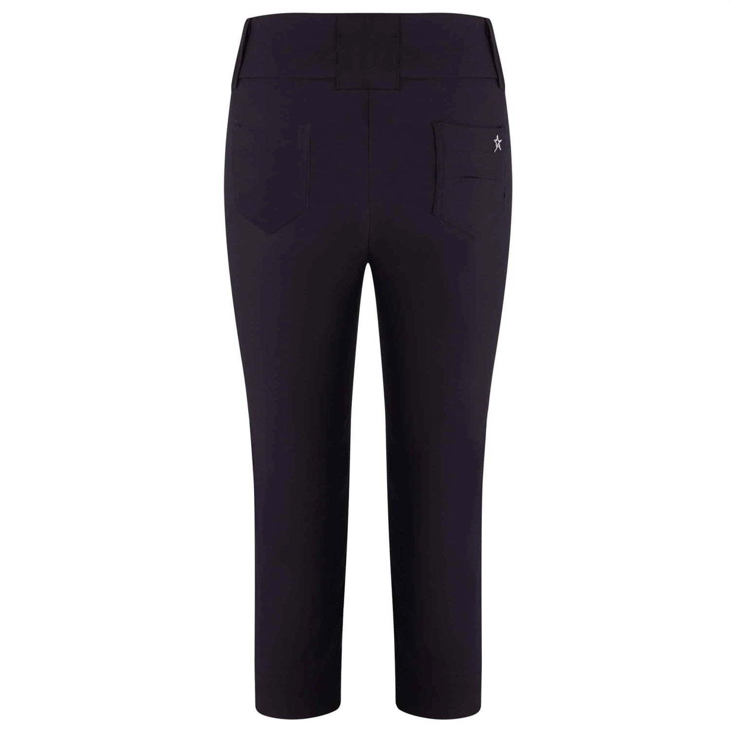 Swing Out Sister Core Pull On Ladies Golf Capris Navy - Image 2