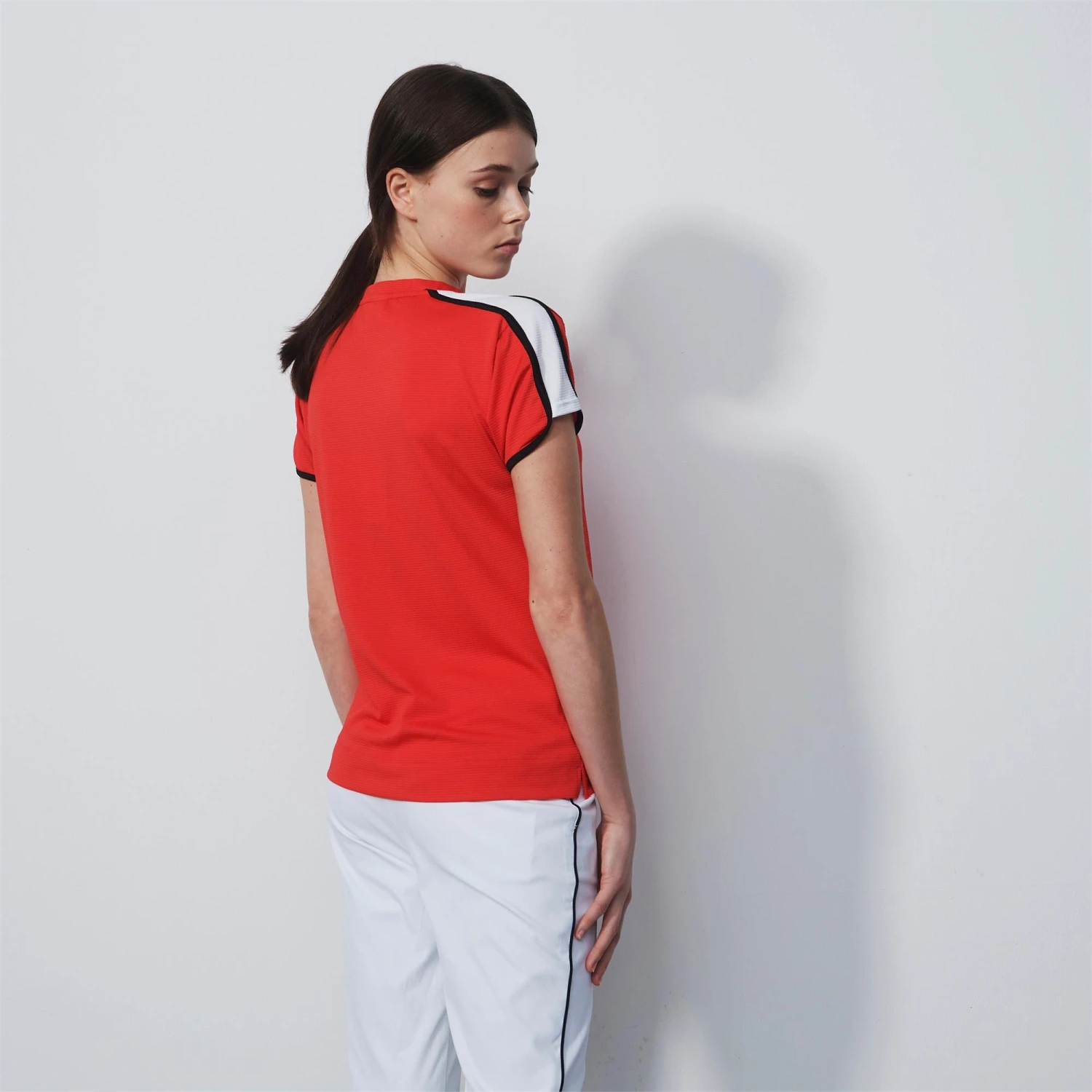 Daily Sports Clichy Ladies Golf Polo Shirt Mandarine - Image 5