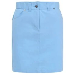 Pure Golf Calm Ladies Golf Skort Pale Blue 50CM