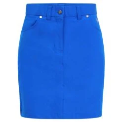 Pure Golf Calm Ladies Golf Skort Royal Blue 50CM