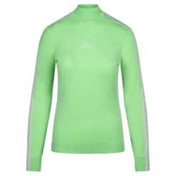 J.Lindeberg J Lindeberg Adia Knitted Ladies Golf Sweater Patina Green