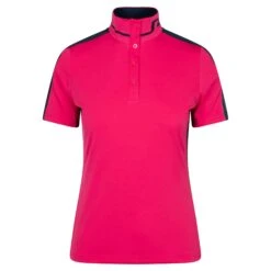J.Lindeberg J Lindeberg Pip Ladies Golf Polo Azalea
