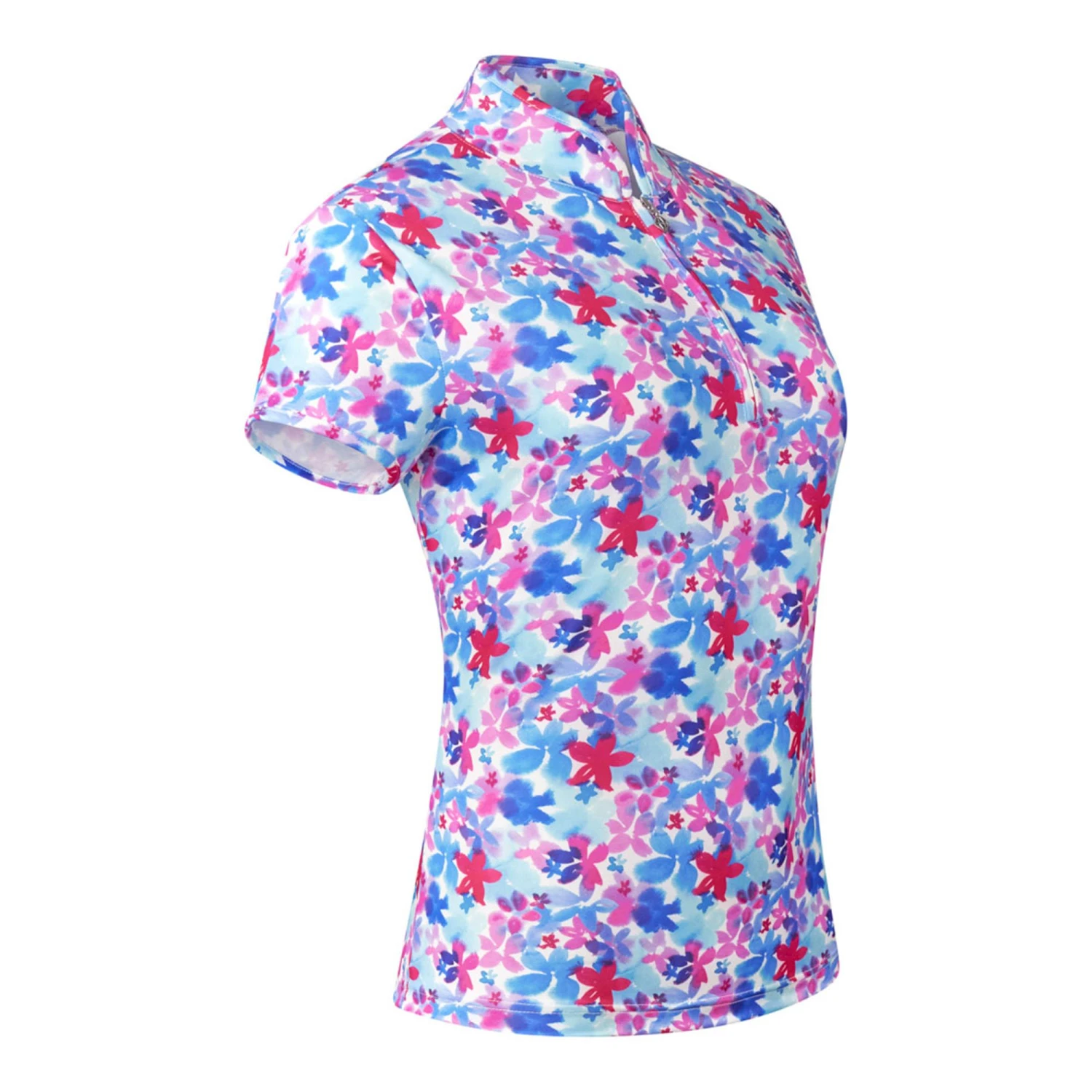 Pure Golf Rise Ladies Golf Polo Shirt Watercolour Daydream - Image 2