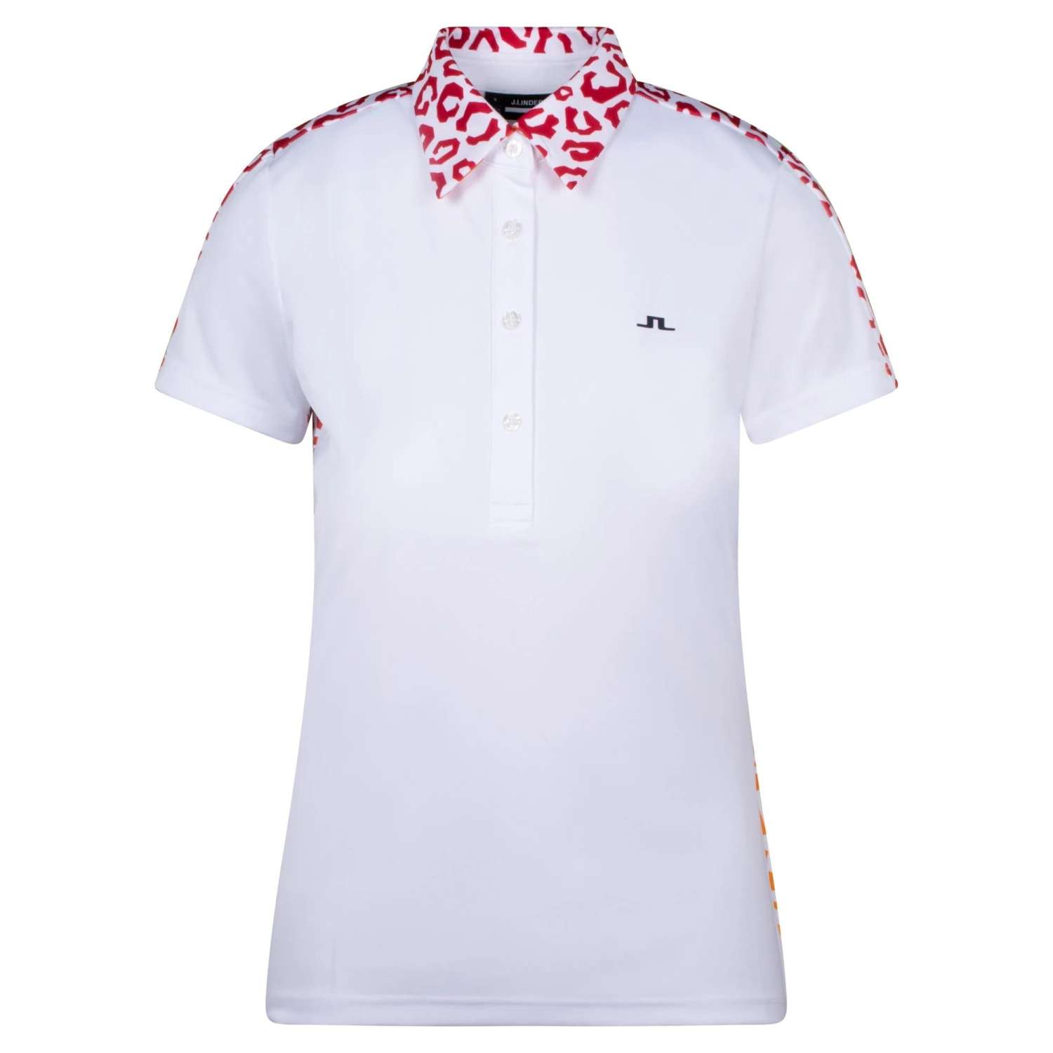 J.Lindeberg J Lindeberg Cara Ladies Golf Polo Shirt Leo Reflect Sunset