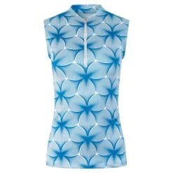 Tail Sommer Ladies Sleeveless Golf Polo Shirt Astral Rays