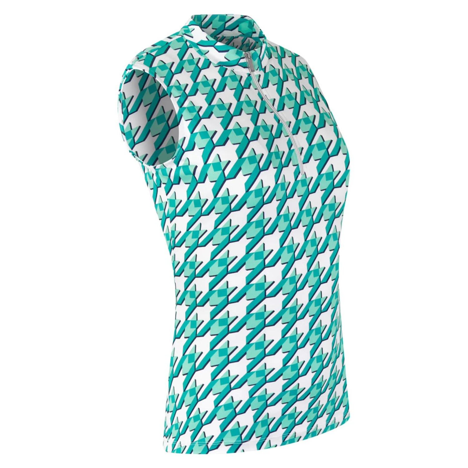 Tail Freda Ladies Sleeveless Golf Polo Shirt Tesselation - Image 3