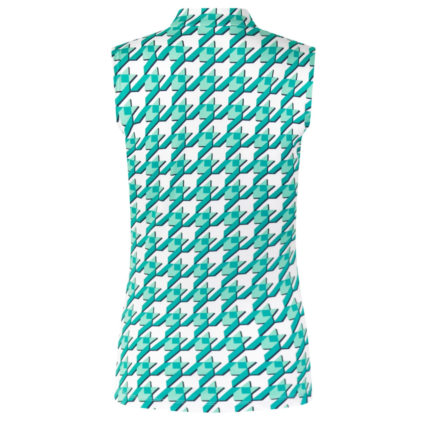 Tail Freda Ladies Sleeveless Golf Polo Shirt Tesselation - Image 2