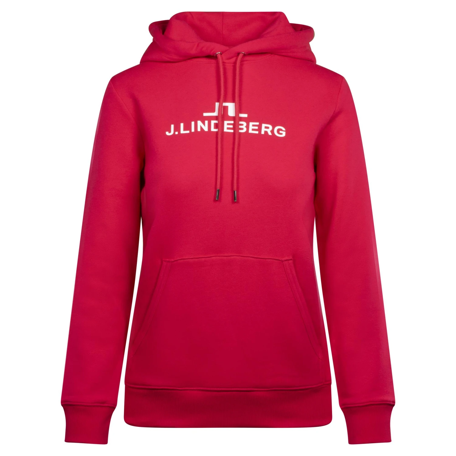J.Lindeberg J Lindeberg W Alpha Ladies Hoodie Rose Red