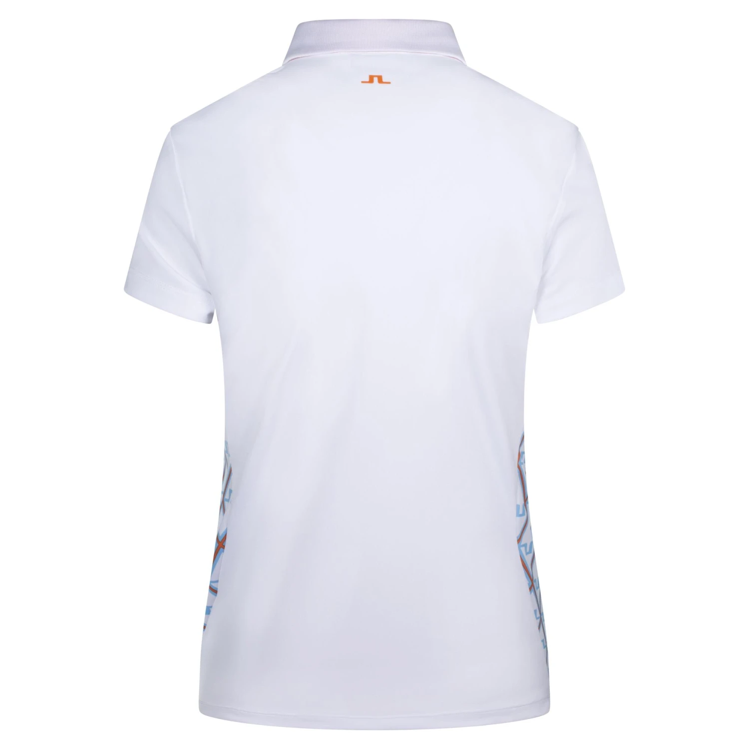 J.Lindeberg J Lindeberg Jennie Ladies Golf Polo Shirt Little Boy Blue Diamond - Image 3