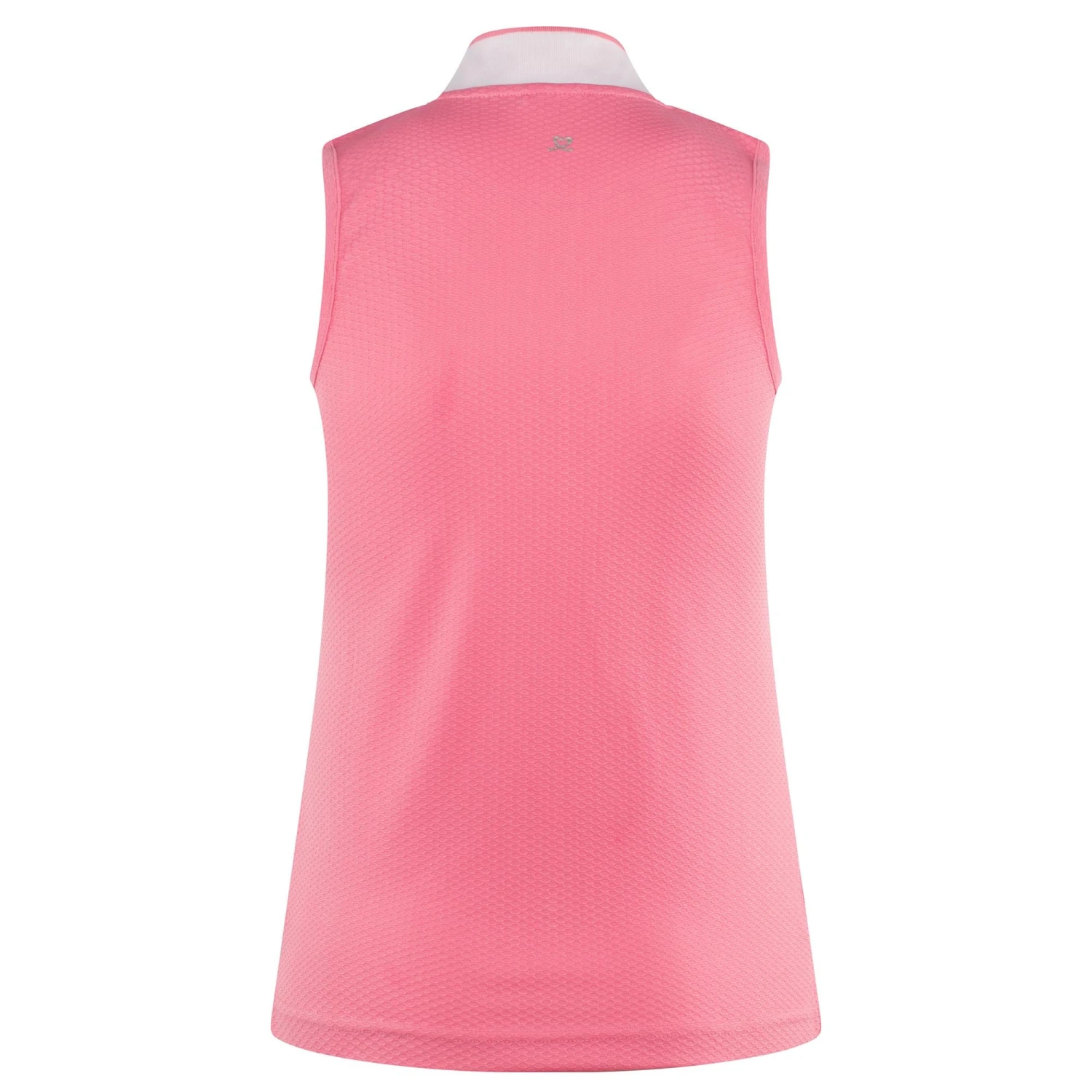 Daily Sports Menton Ladies Sleeveless Polo Shirt Pink Sky - Image 7