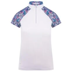 Daily Sports Hype Ladies Polo Shirt White