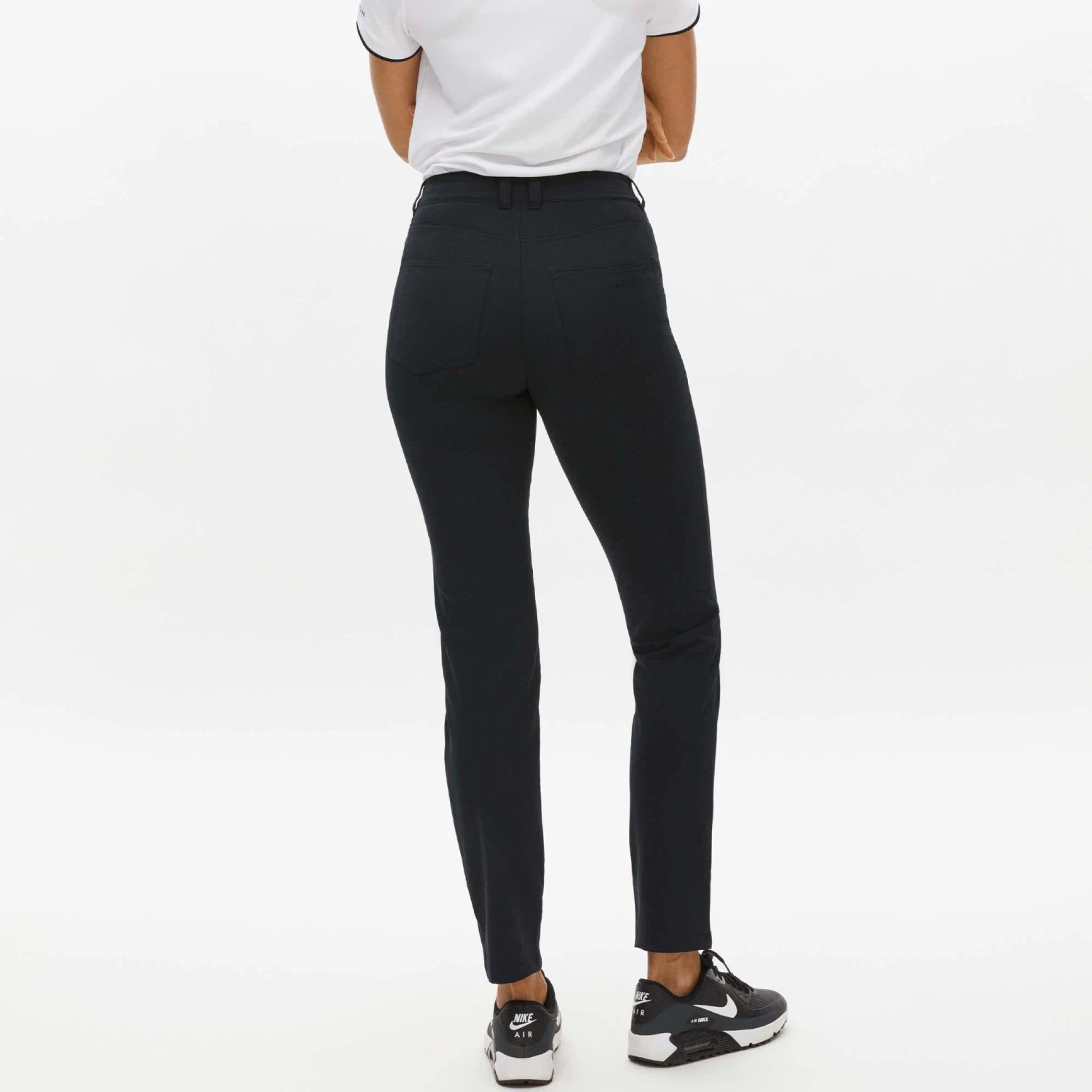 Rohnisch Chie Comfort Stretch Ladies Golf Pants 32 Inch Leg Black - Image 2