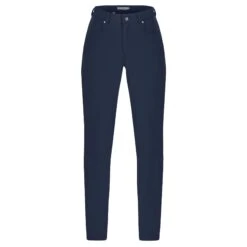 Rohnisch Chie Comfort Stretch Ladies Golf Pants 32 Inch Leg Navy