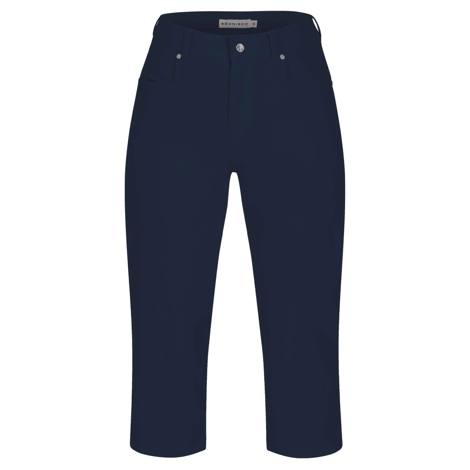 Rohnisch Chie Comfort Stretch Ladies Golf Capri Navy - Image 2