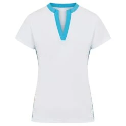 Swing Out Sister Lara Ladies Golf Polo Shirt White