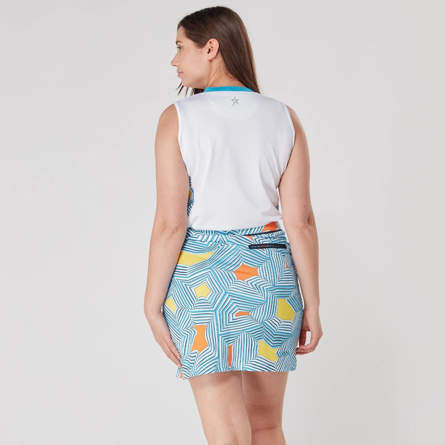 Swing Out Sister Lara Ladies Golf Polo Shirt White - Image 18