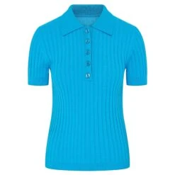 Swing Out Sister Abigail Ladies Golf Polo Shirt Dazzling Blue