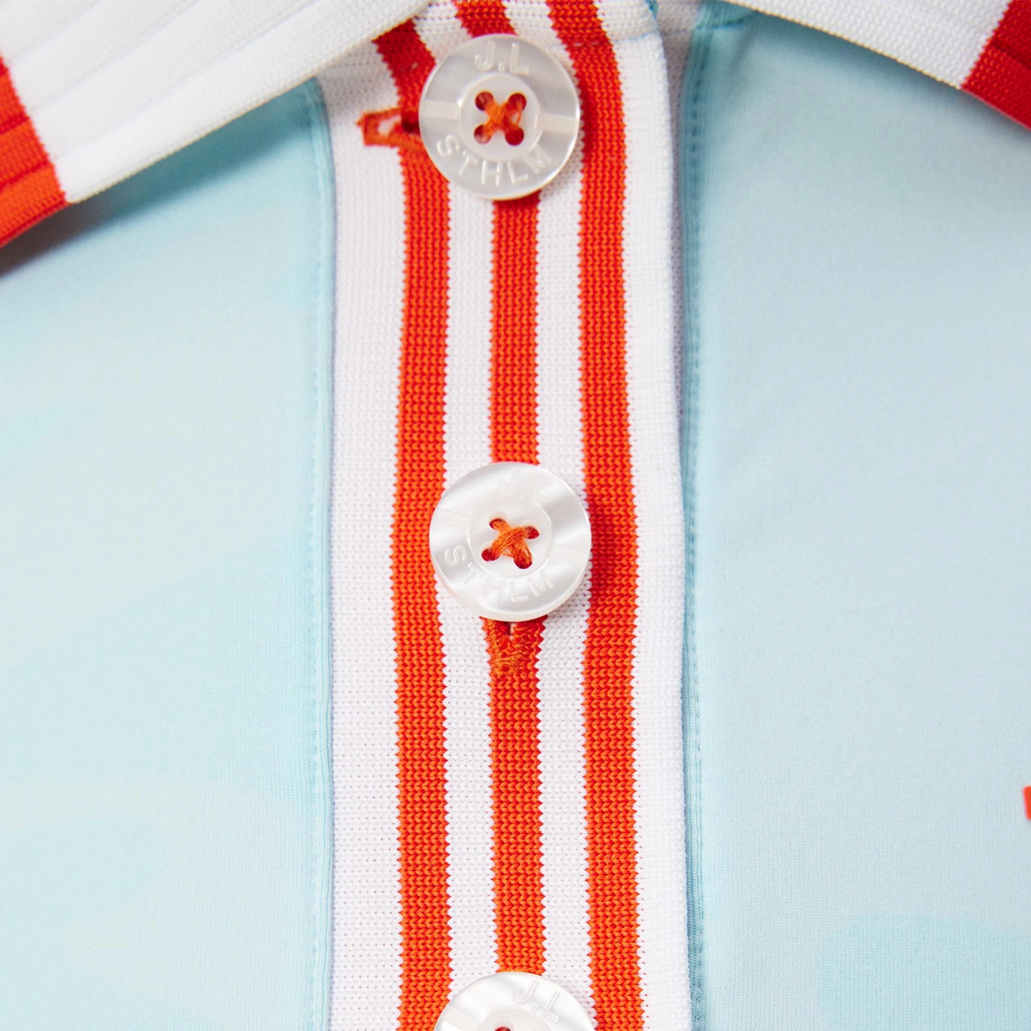 J.Lindeberg J Lindeberg Lerato Ladies Golf Polo Shirt Neptune Atomizer - Image 10