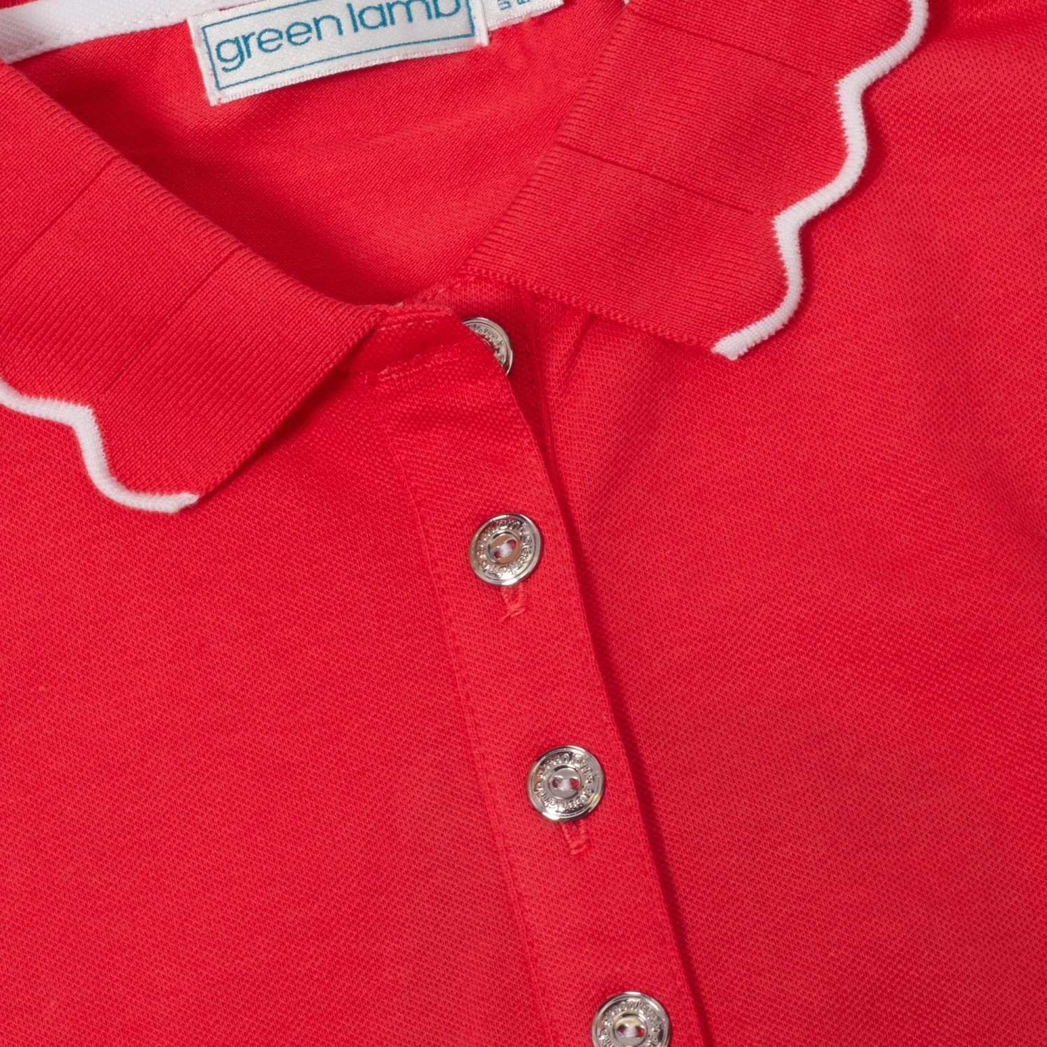 Green Lamb Nadeen Club Ladies Golf Polo Poppy - Image 10