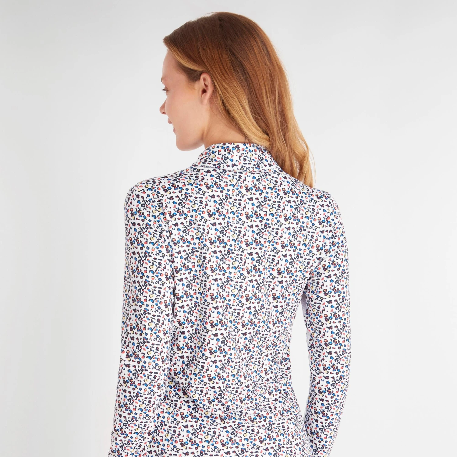 Green Lamb Nicola Printed Ladies Golf Light Mid Layer - Image 17