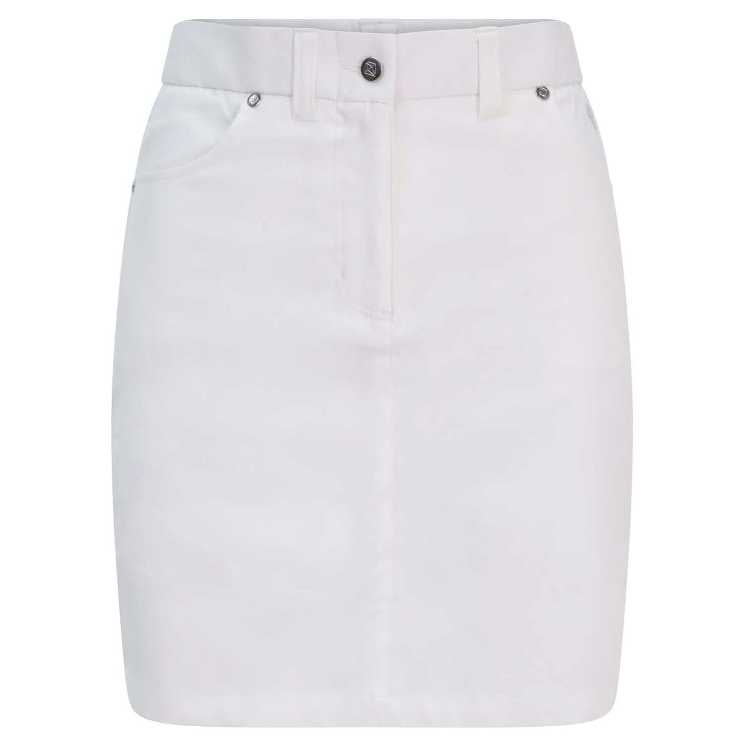Pure Golf Calm Ladies Golf Skort White 50CM - Image 4