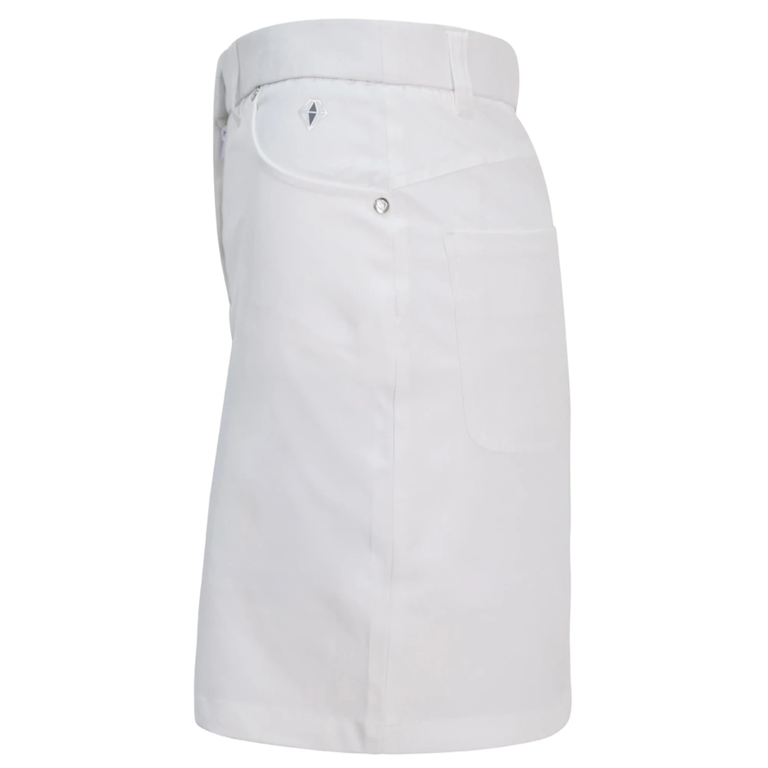 Pure Golf Calm Ladies Golf Skort White 50CM - Image 12