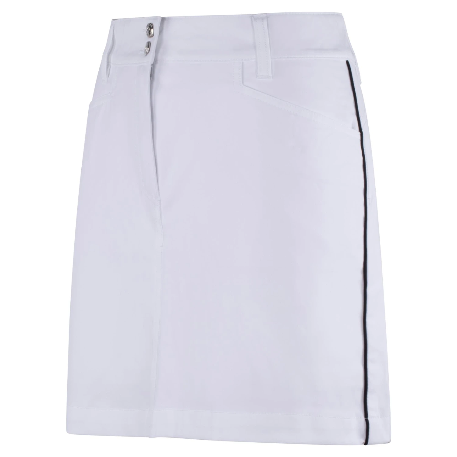 Daily Sports Glam Ladies Golf Skort White 45CM - Image 3