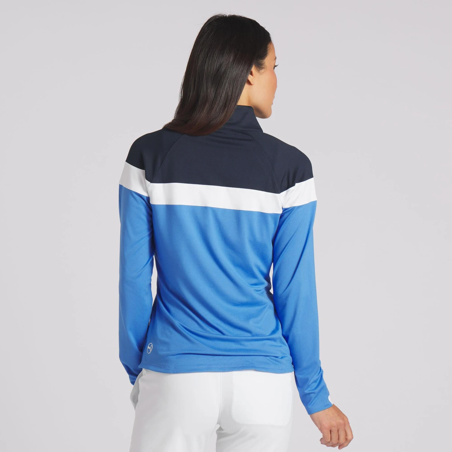 Ladies Puma 1/4 Zip Lightweight Golf Mid Layer - Image 4