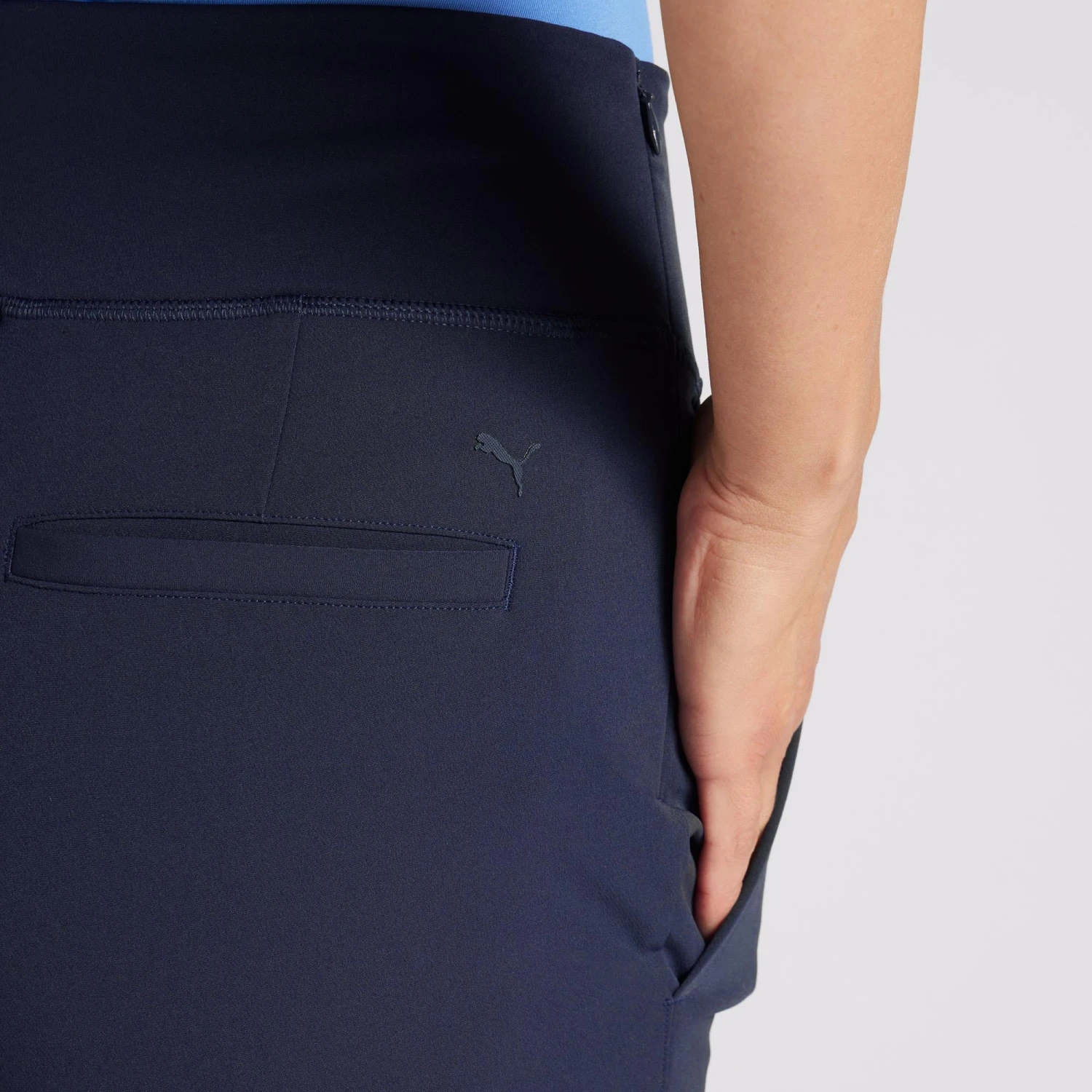 Ladies Puma Everyday Golf Capri Navy - Image 9