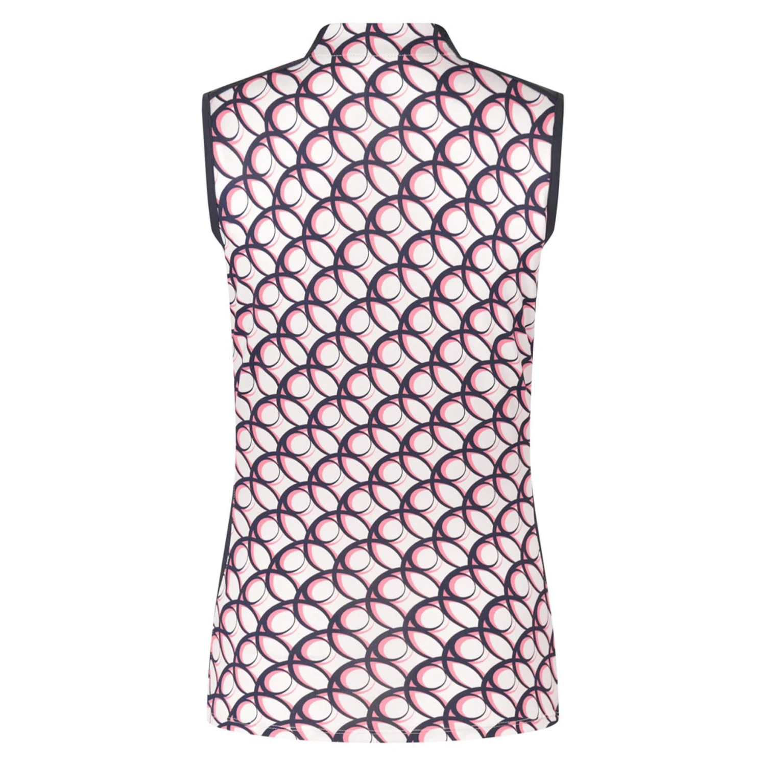 Tail Coralis Ladies Sleeveles Golf Polo Shirt Twilight Geo - Image 8