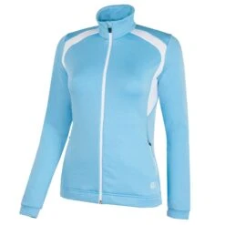 Galvin Green Destiny Insula Ladies Golf Mid Layer Alaskan Blue/White