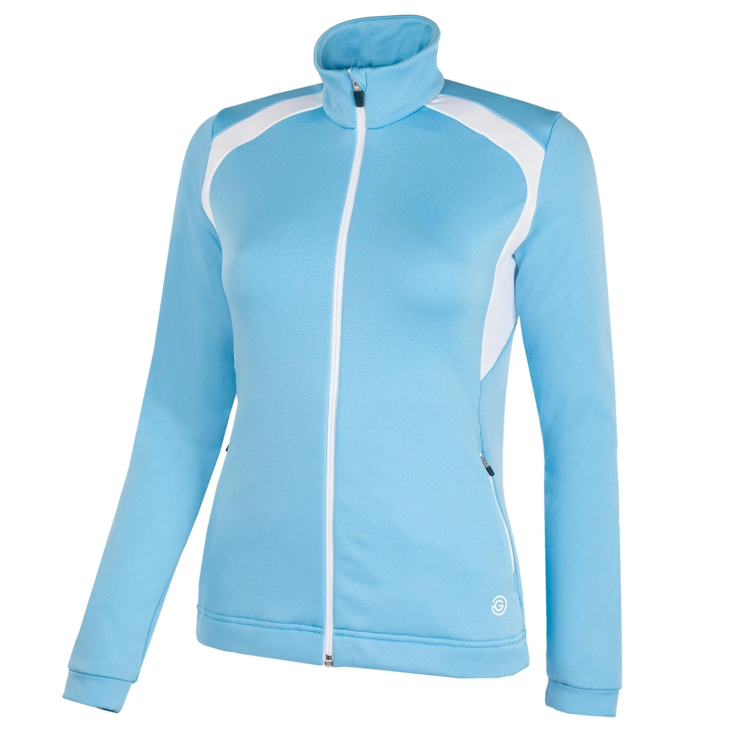 Galvin Green Destiny Insula Ladies Golf Mid Layer Alaskan Blue/White - Image 19