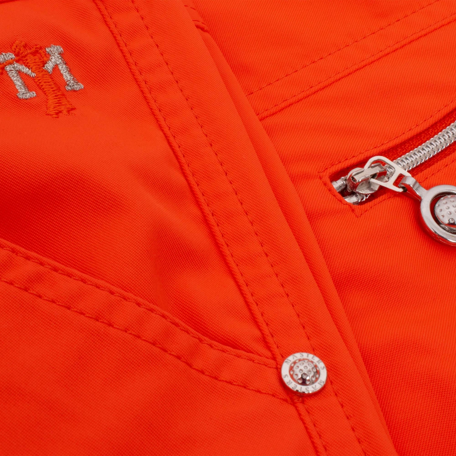 Masters Golf Fashion Ladies Golf Capris Orange - Image 4