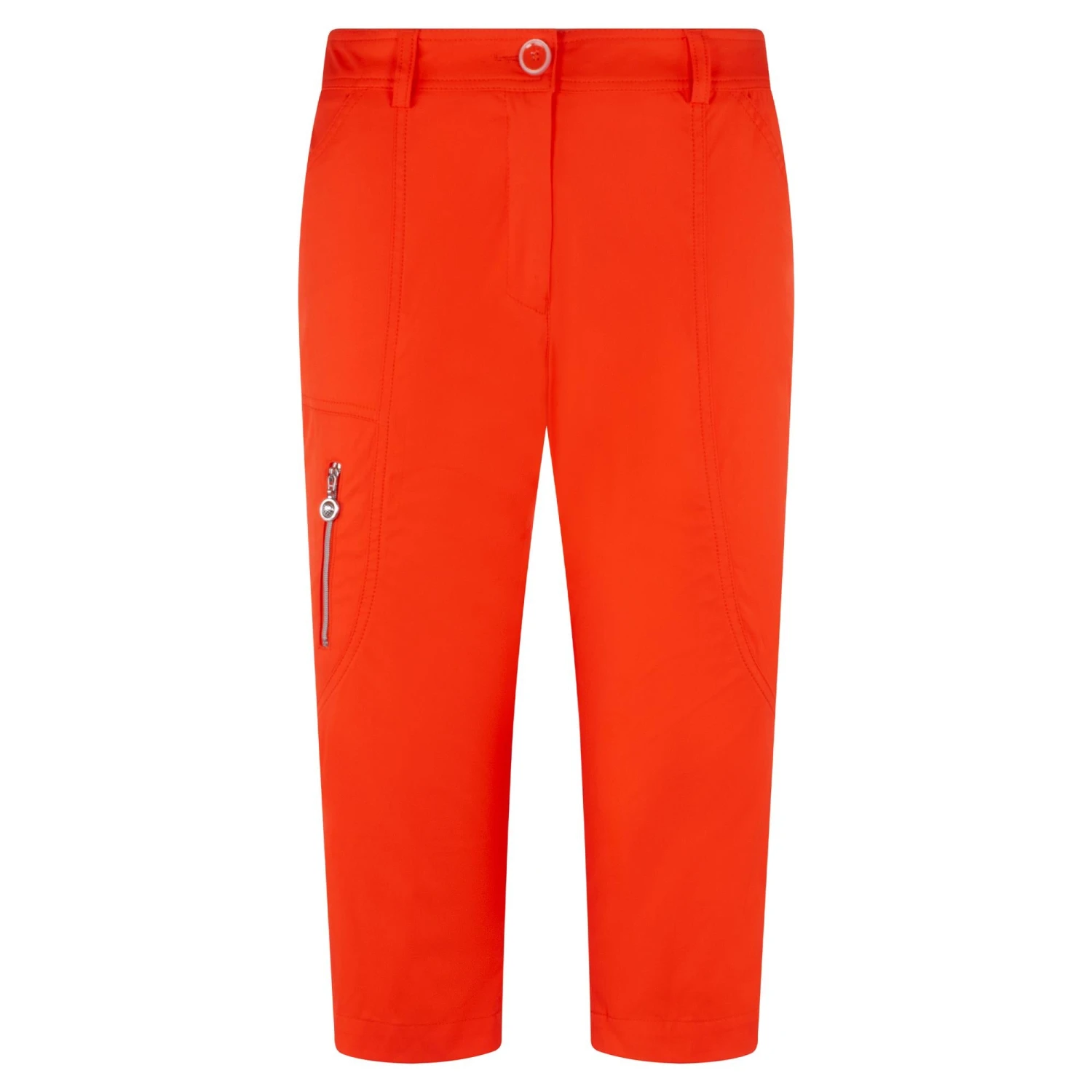 Masters Golf Fashion Ladies Golf Capris Orange - Image 7