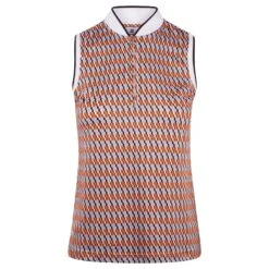 Daily Sports Delta Ladies Sleeveless Golf Polo Shirt