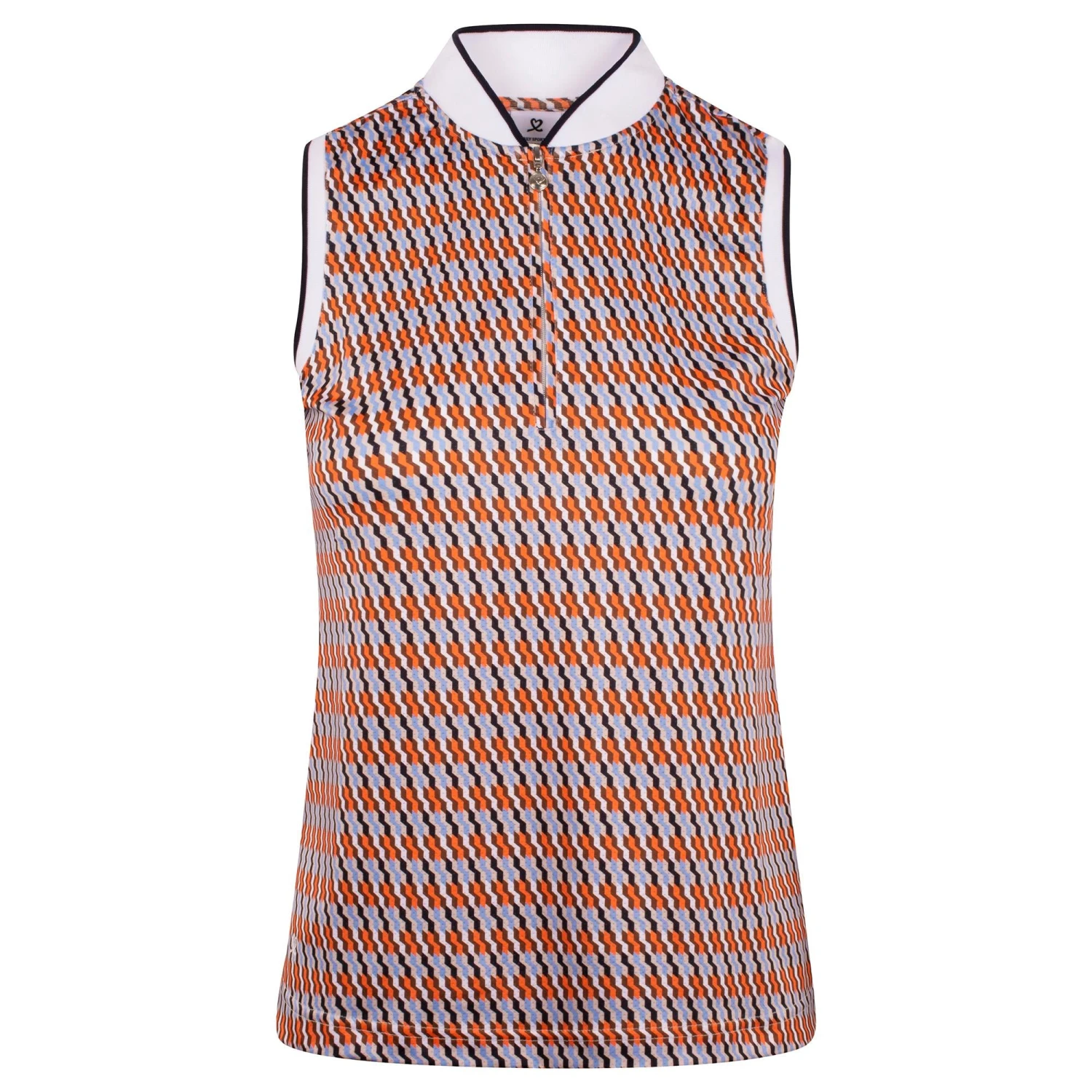 Daily Sports Delta Ladies Sleeveless Golf Polo Shirt