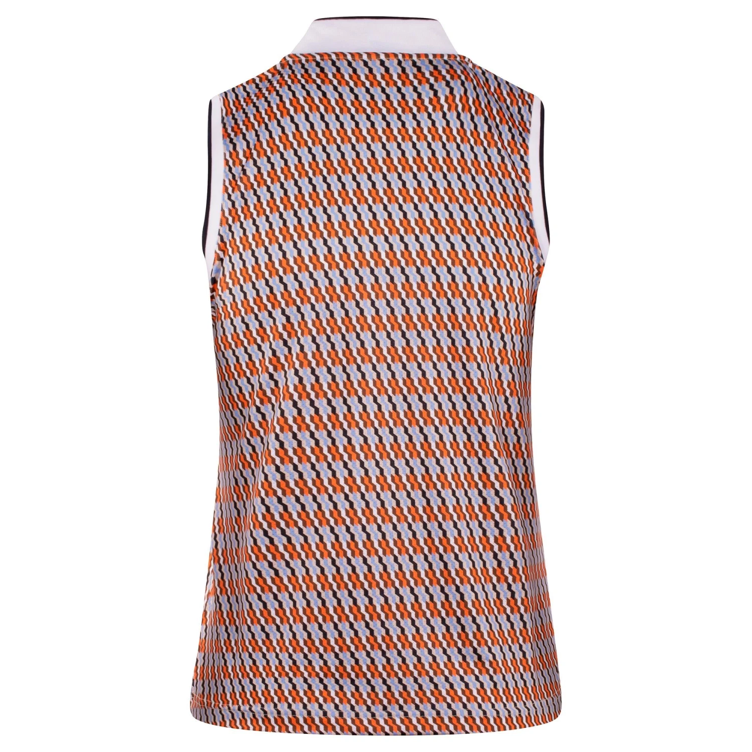 Daily Sports Delta Ladies Sleeveless Golf Polo Shirt - Image 2